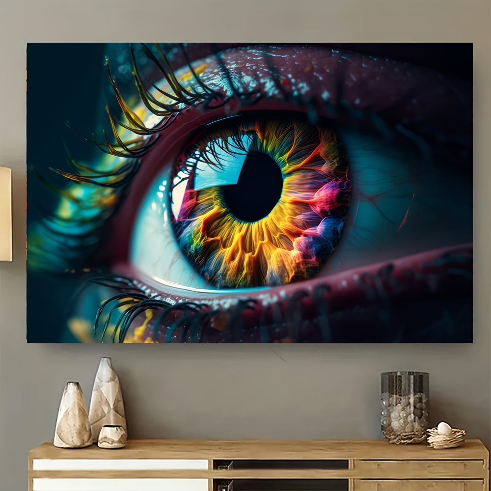 Home Decor Design Interior - 2D 1pc Framed Canvas Art, Modern