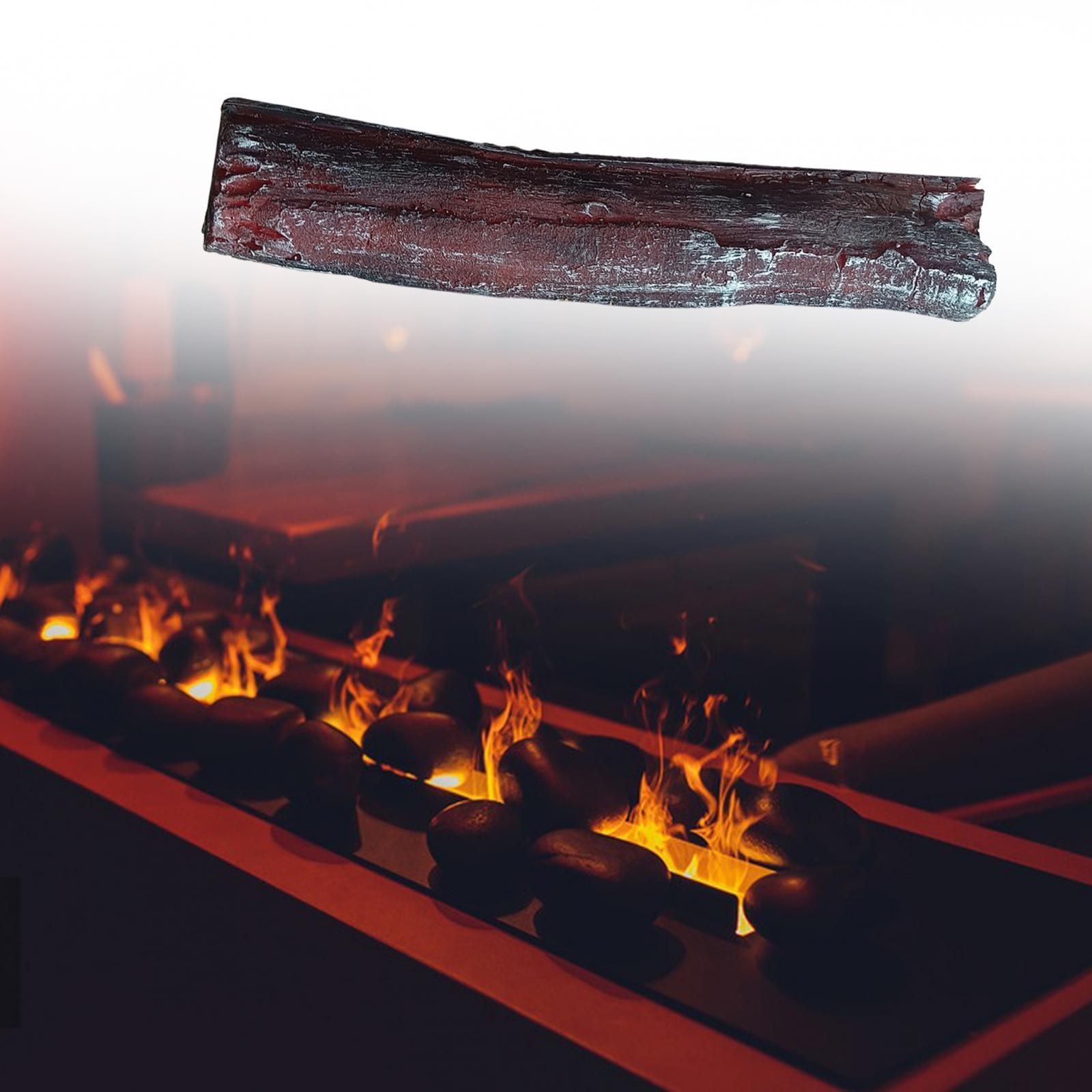 Home Decor Modern Organic - Simulation Flame Charcoal Strip Rolling Grill