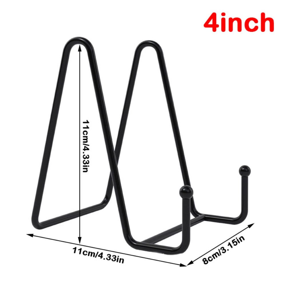 Home Decor Magazine - Durable 3/4/6inch Frame Holder Metal Black