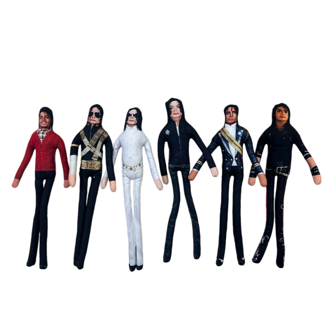 Home Decor Design Interior - 1-6pcs Michael Jackson Cosplay Prop Doll