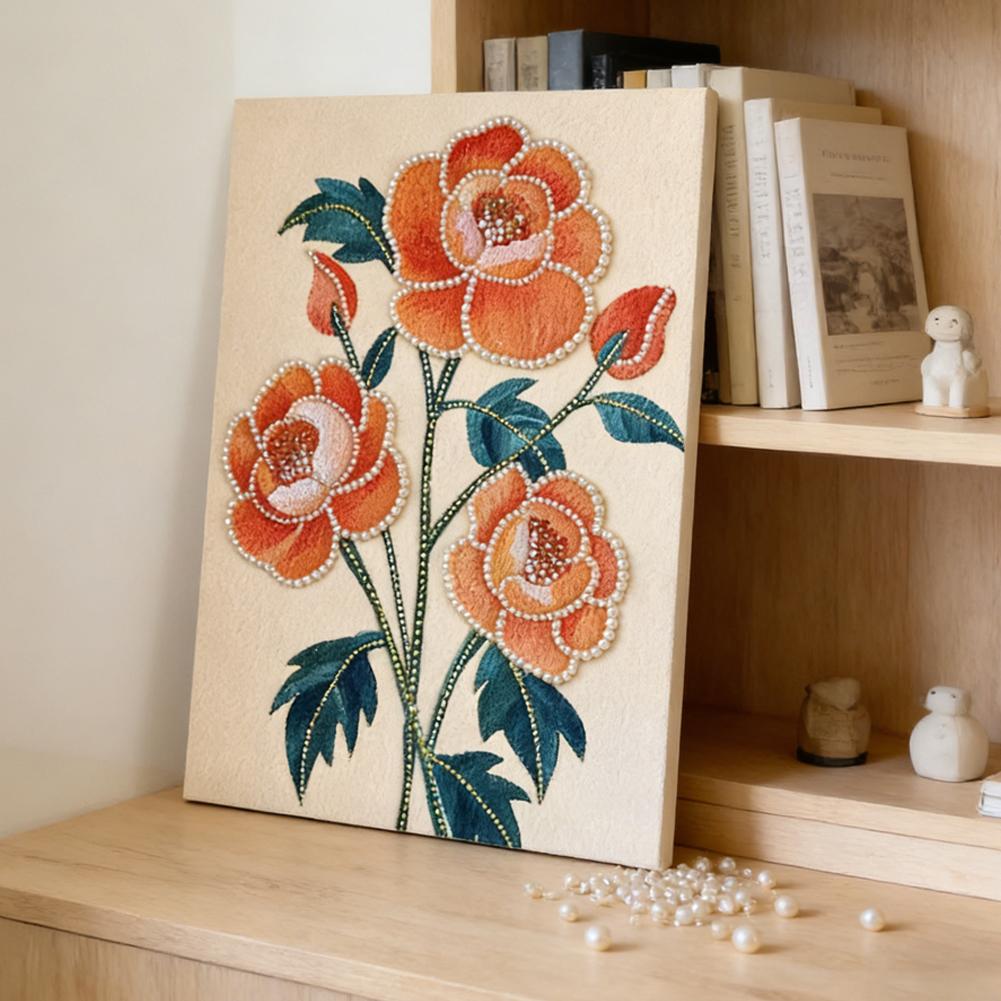 DIY Pearl 3D Plastic Painting  - огляд і ціна Home Decor Kit