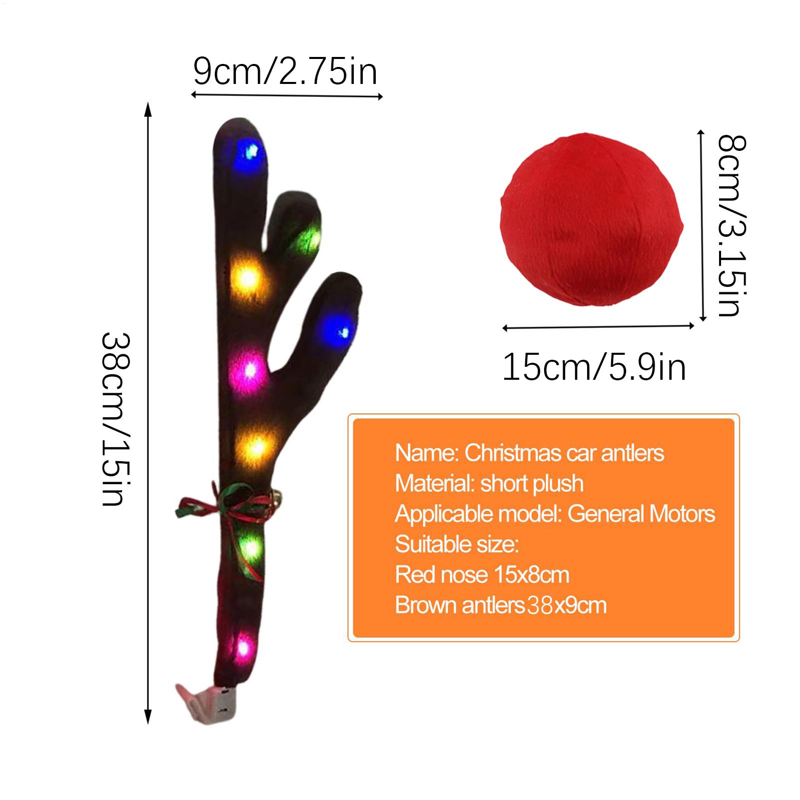 Christmas Car Reindeer Antlers - огляд і ціна Home Decor Kit