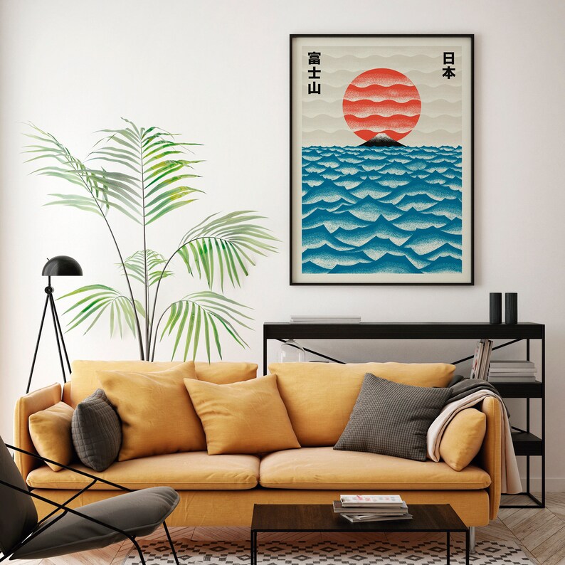 Japanese Contemporary Tokyo Ar - огляд і ціна Watercolor Poster Print