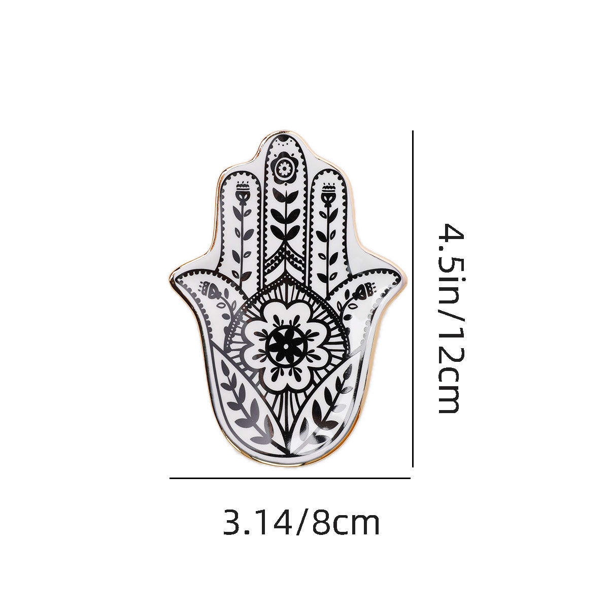 Ceramic Hand Trinket Dish, Sma - огляд і ціна Ceramic Trinket Dish