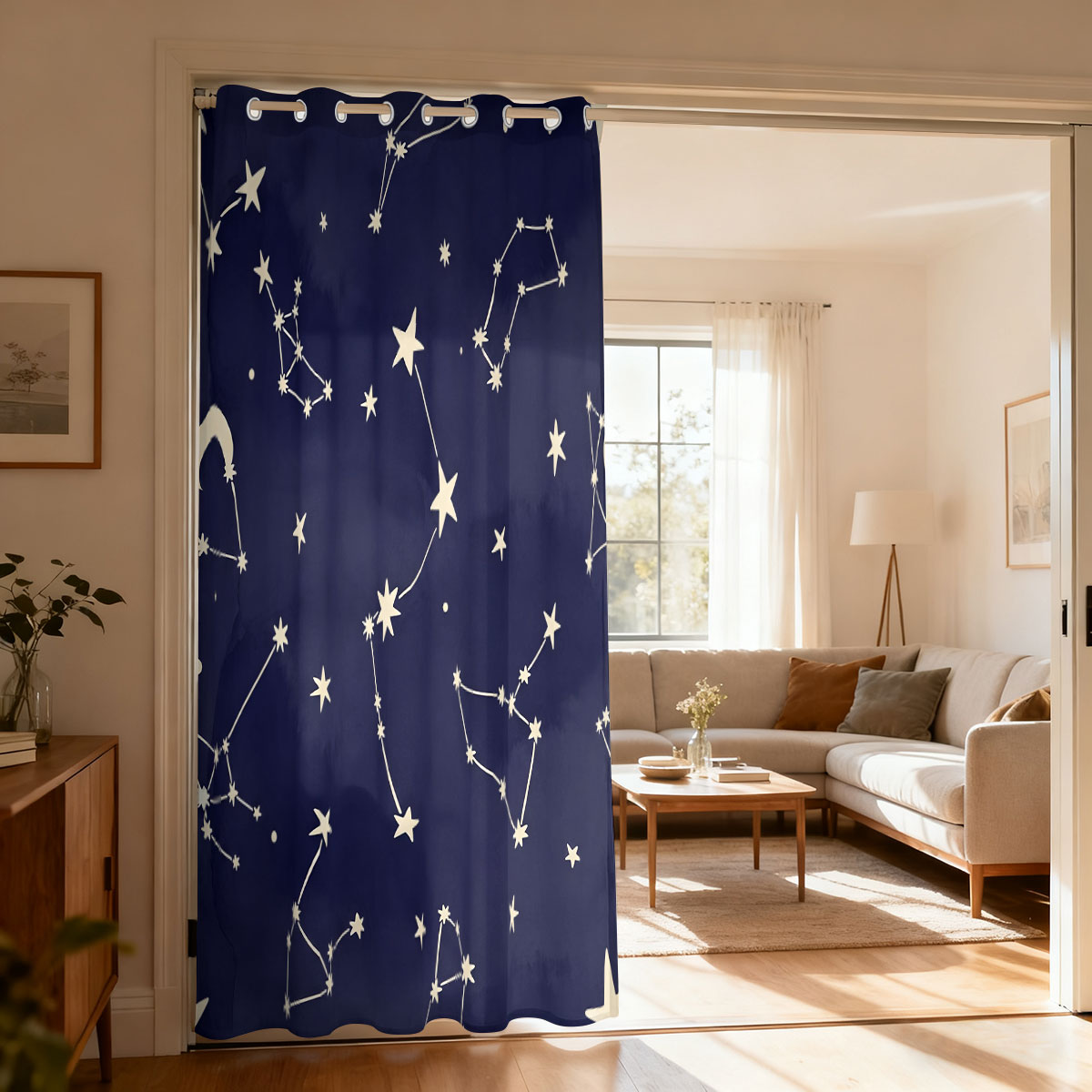 1pc Retro Rose Floral Single L - огляд і ціна Home Decor Curtains