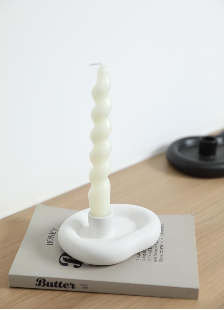 Organic Shape Candle Tray Sili - огляд і ціна Home Decor Modern Organic