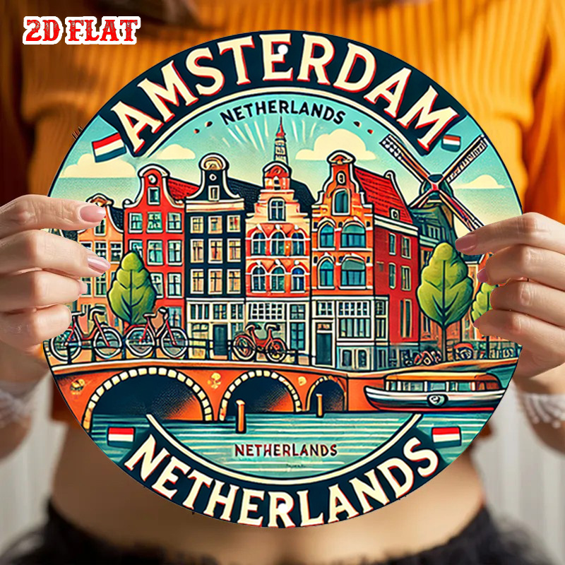 2D Flat, 1pc Amsterdam Netherl - огляд і ціна Home Decor Netherlands