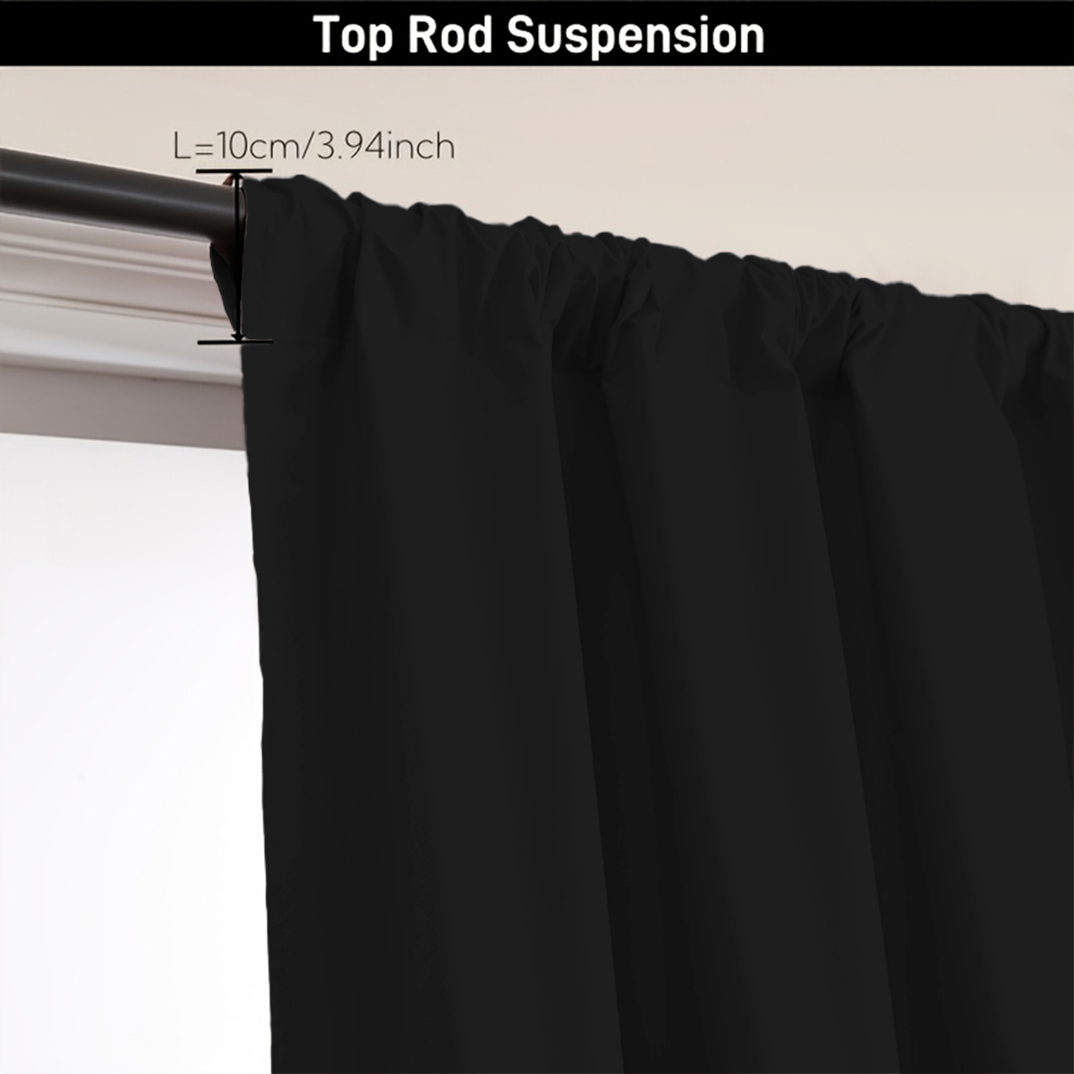 1 Piece of Simple Solid Color  - огляд і ціна Home Decor Curtains