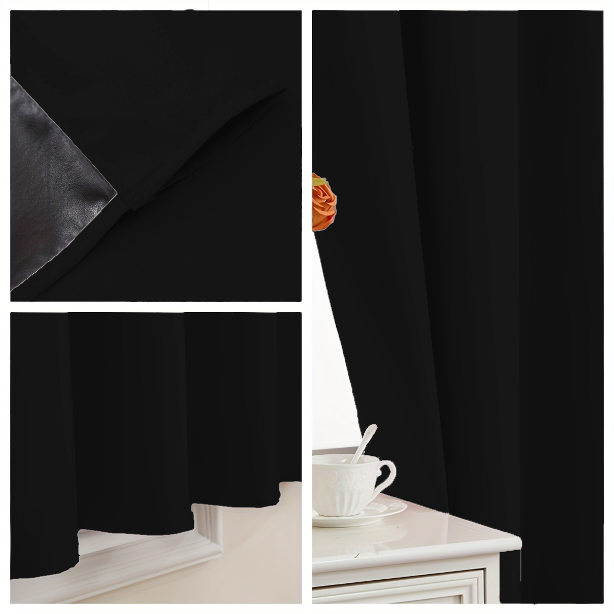 1 Piece of Simple Solid Color  - огляд і ціна Home Decor Curtains