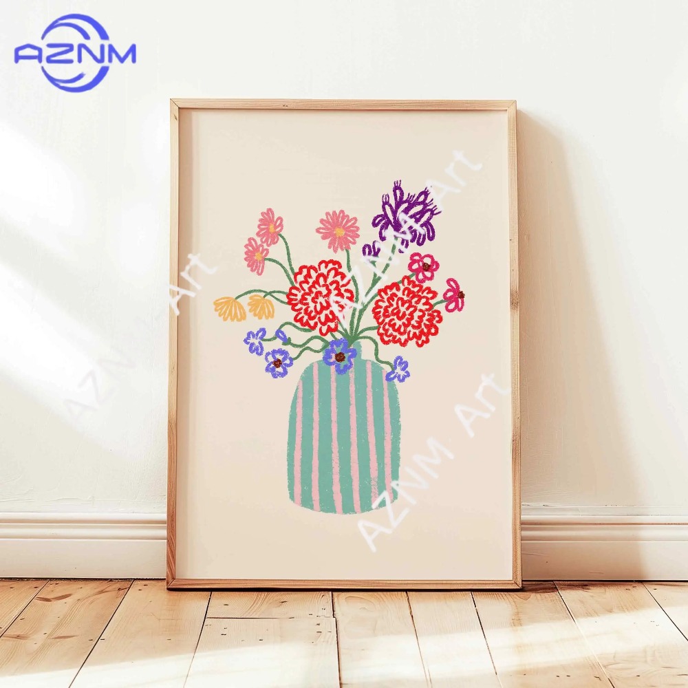 1/3pcs Abstract Flower Vase Pa - огляд і ціна Home Decor Unique Items