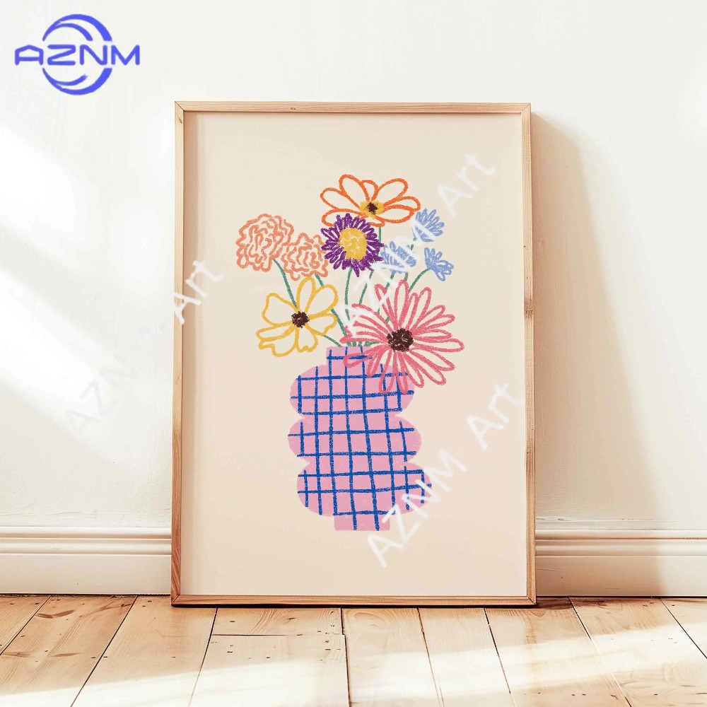 1/3pcs Abstract Flower Vase Pa - огляд і ціна Home Decor Unique Items