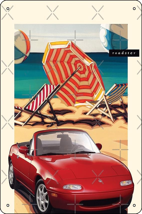 NA Miata Brochure Poster Metal - огляд і ціна Home Decor Brochure