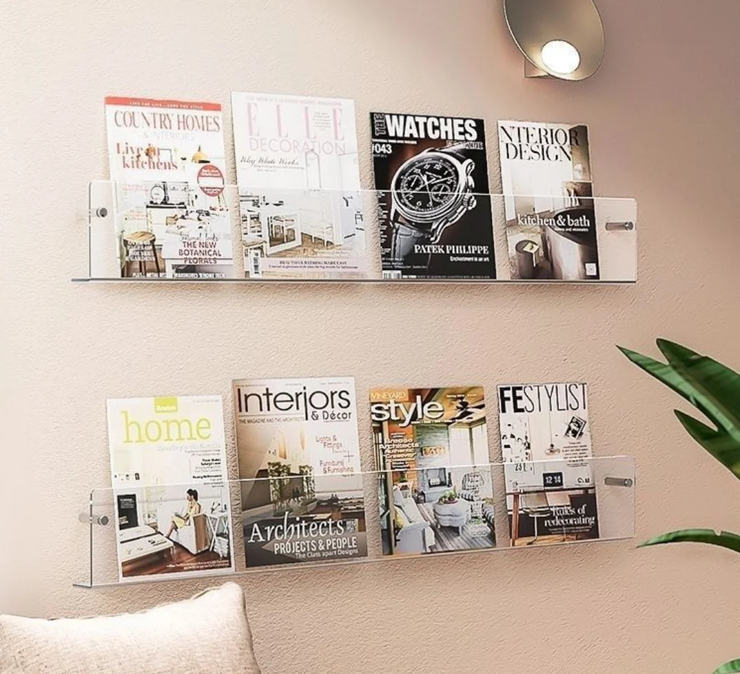 Acrylic Newspapers Book Magazi - огляд і ціна Home Decor Brochure