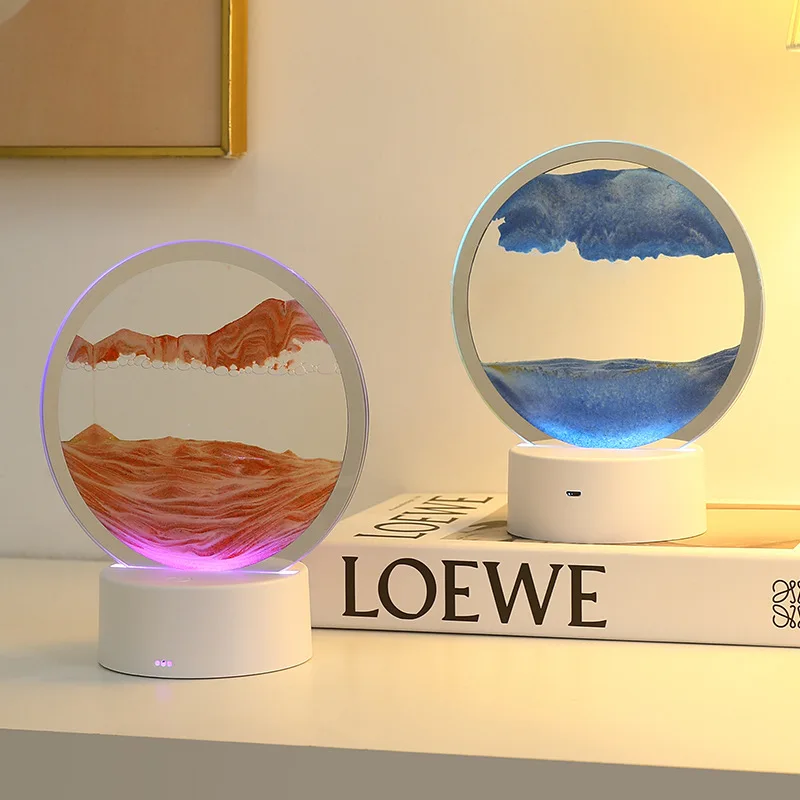 LED 16 Colors 3D Sandscape Lam - огляд і ціна Sand Art Picture