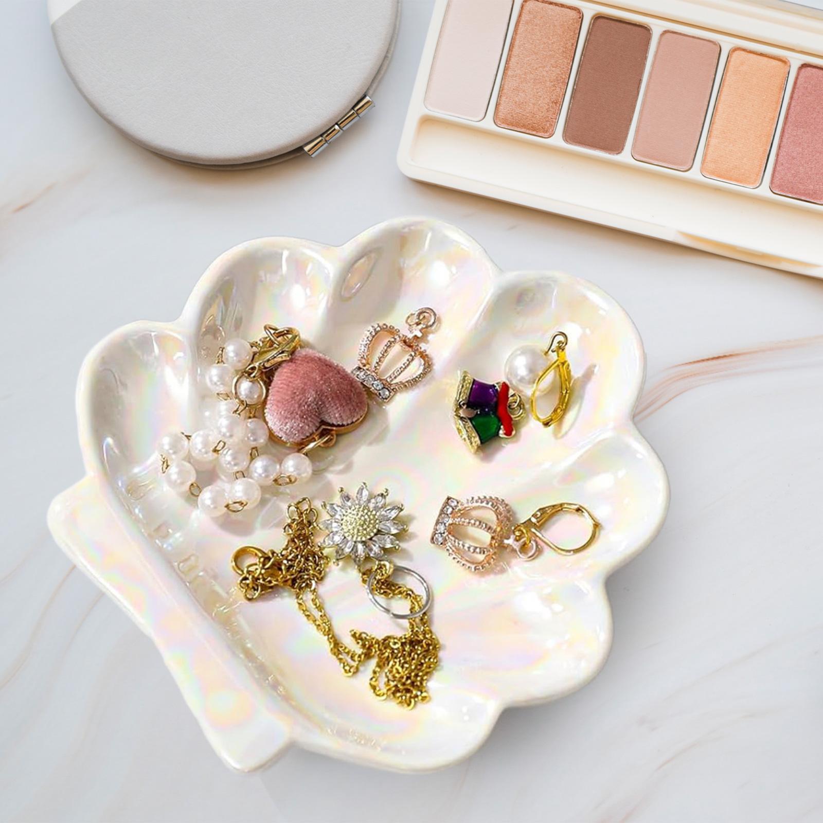 Shell Jewelry Dish Jewelry Pla - огляд і ціна Ceramic Trinket Dish