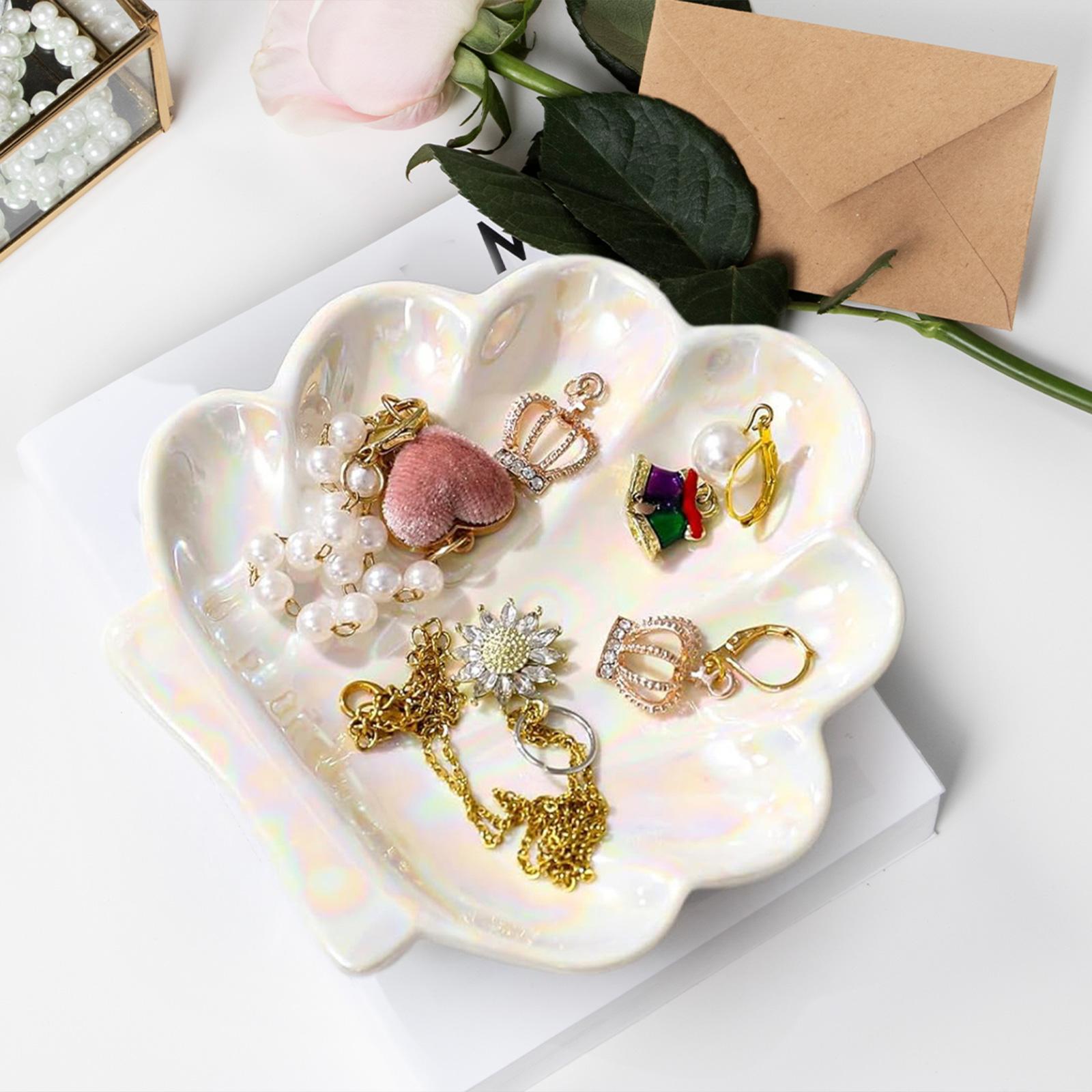 Shell Jewelry Dish Jewelry Pla - огляд і ціна Ceramic Trinket Dish
