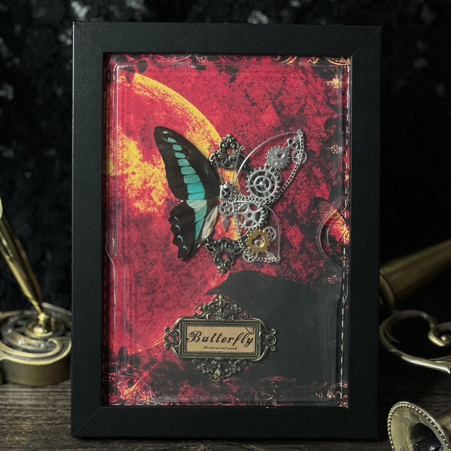 Steampunk Butterfly Frame DIY  - огляд і ціна Home Decor Kit