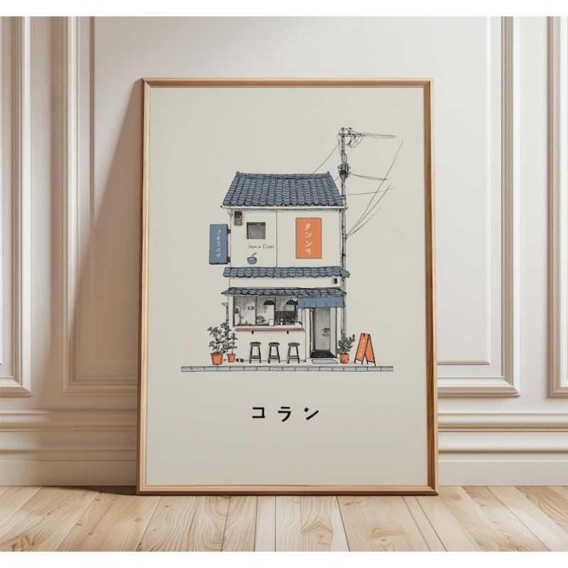 1pc Japanese Ramen Shop Canvas - огляд і ціна Home Decor Design Interior