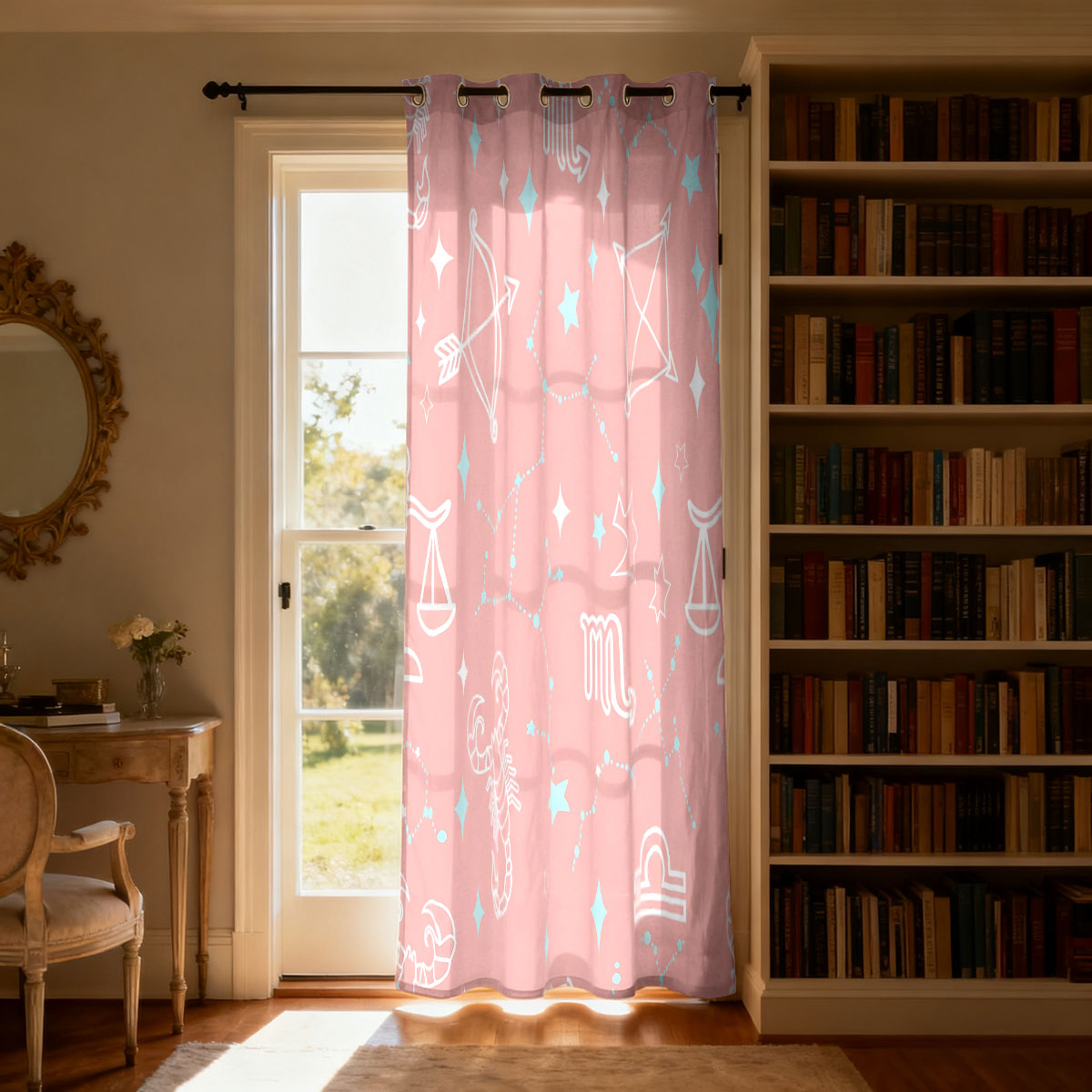 1pc Starry Sky Constellation P - огляд і ціна Home Decor Curtains