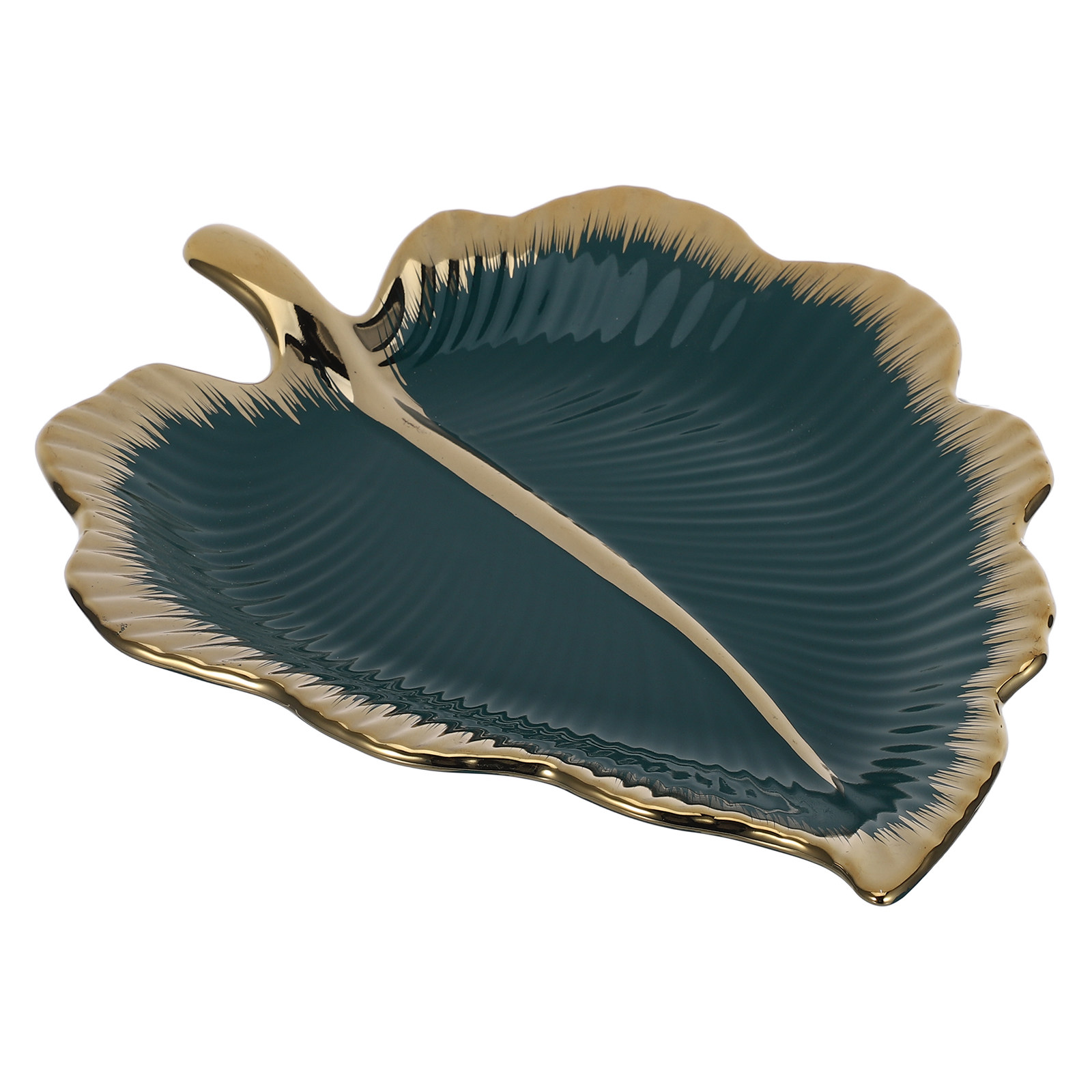 Ceramic Leaf Dish Green Decora - огляд і ціна Ceramic Trinket Dish