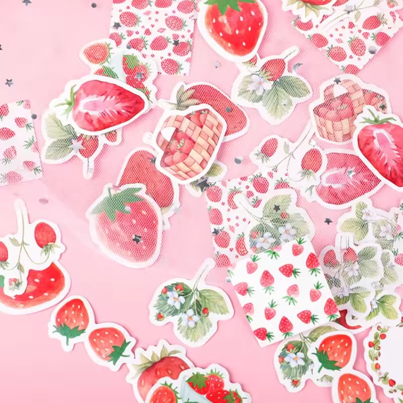 45Pcs Fruit Strawberry Box Sti - огляд і ціна Home Decor Magazine