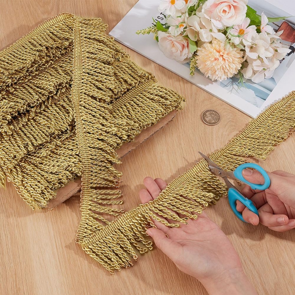 12 Yardsx2.2Inch Fringe Trim C - огляд і ціна Home Decor Curtains