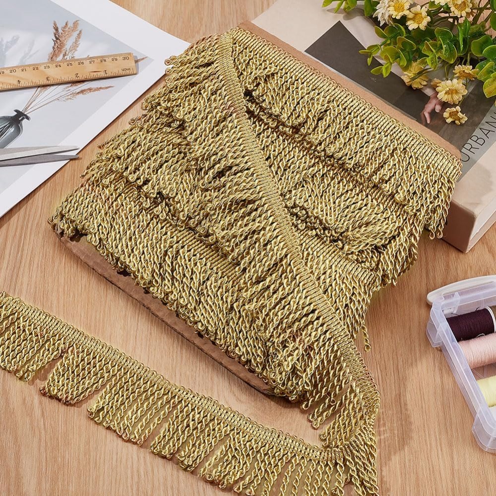 12 Yardsx2.2Inch Fringe Trim C - огляд і ціна Home Decor Curtains