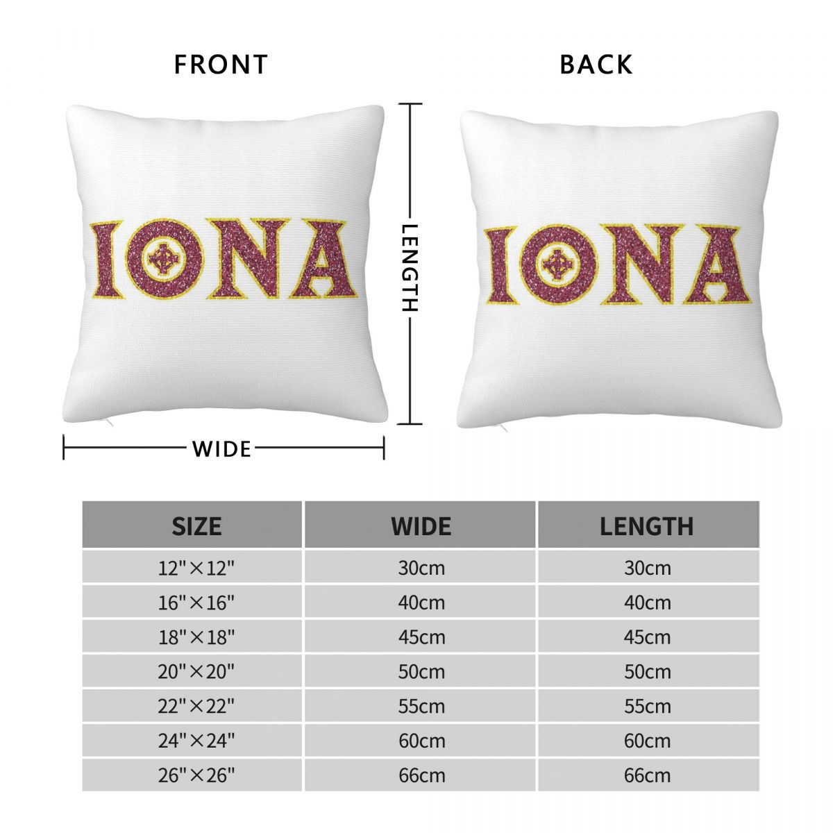 Iona College New York Square P - огляд і ціна Home Decor New York