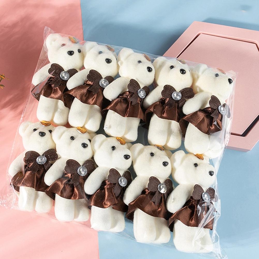 10pcs/Bag Bouquet Bear Ice Cre - огляд і ціна Home Decor Unique Items