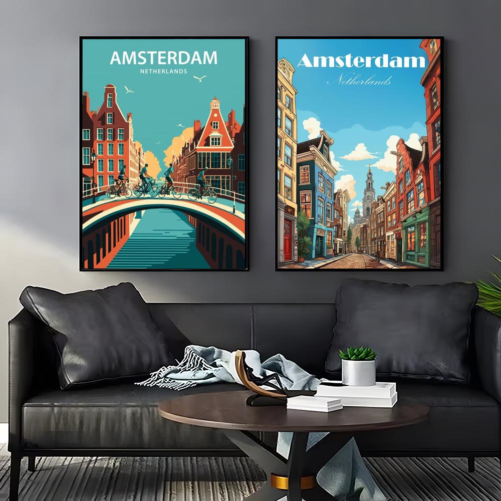 Amsterdam Netherlands Poster P - огляд і ціна Home Decor Netherlands