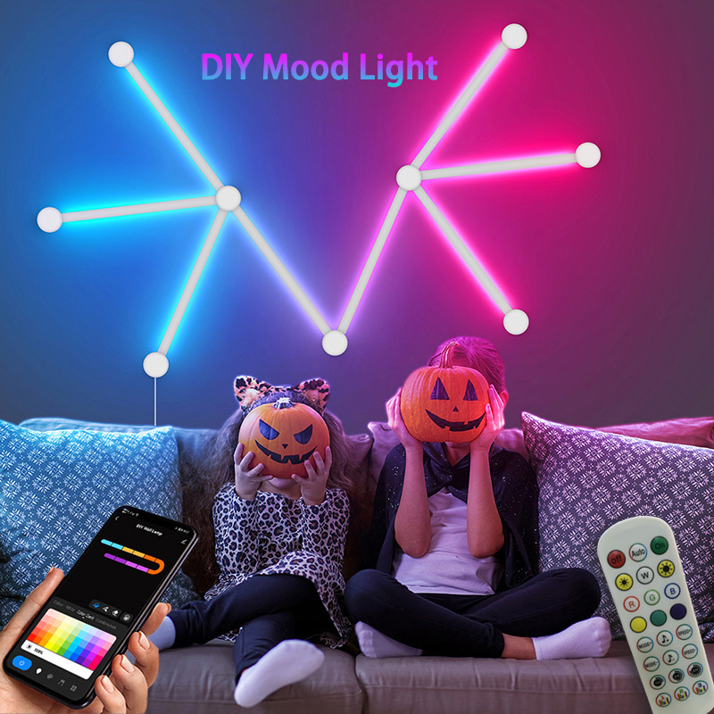 Smart RGB Wall Lamp, Bluetooth - огляд і ціна Home Decor Rustic