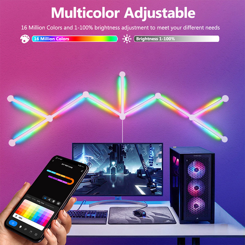 Smart RGB Wall Lamp, Bluetooth - огляд і ціна Home Decor Rustic
