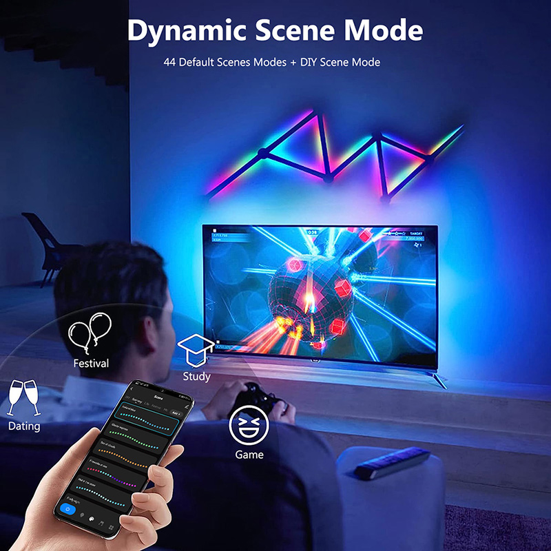 Smart RGB Wall Lamp, Bluetooth - огляд і ціна Home Decor Rustic
