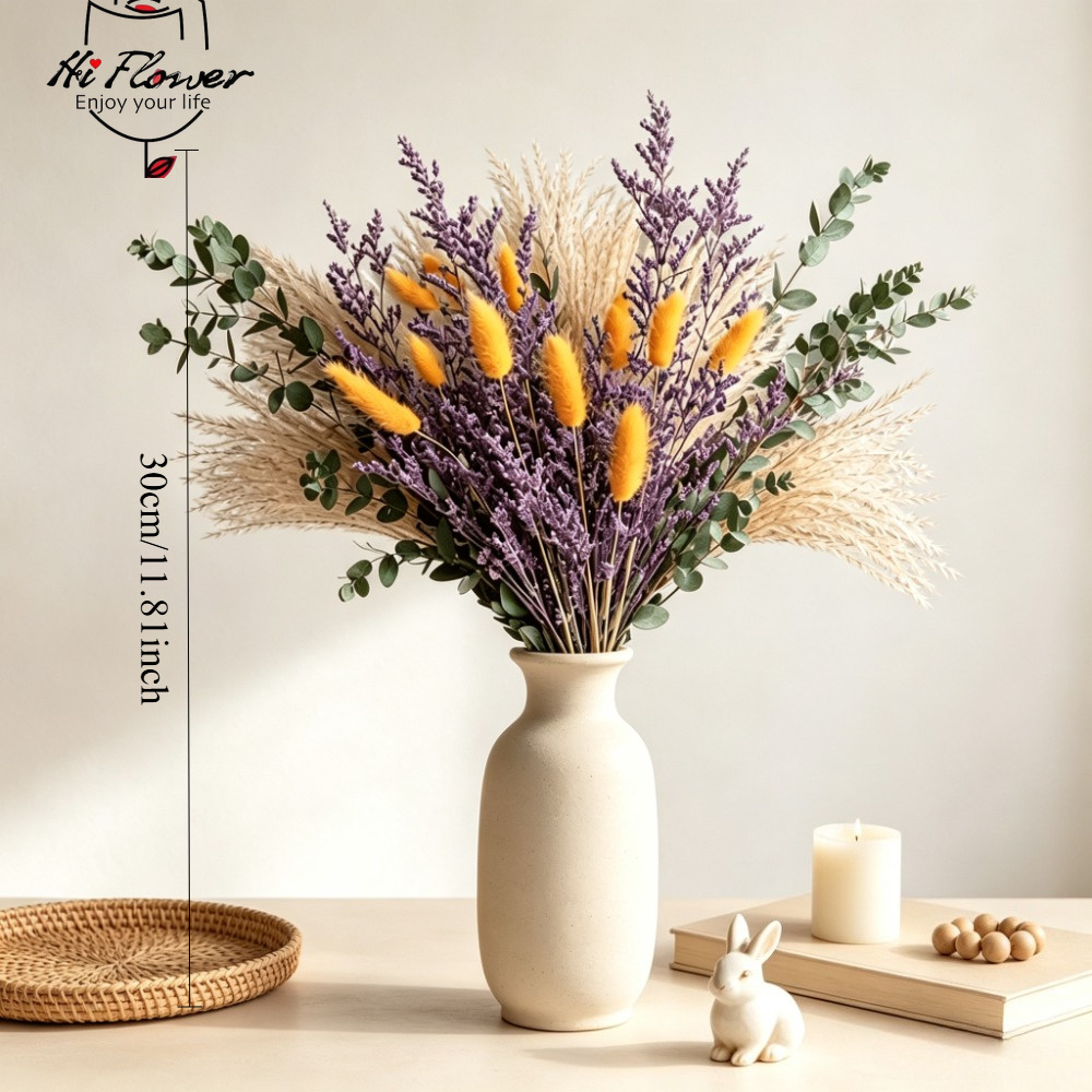 Natural Dried Flowers Pampas G - огляд і ціна Dried Flower Bouquet