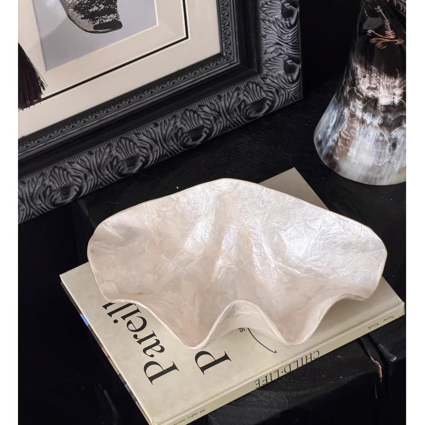 Shell Tray Simulated Shell Bow - огляд і ціна Ceramic Trinket Dish