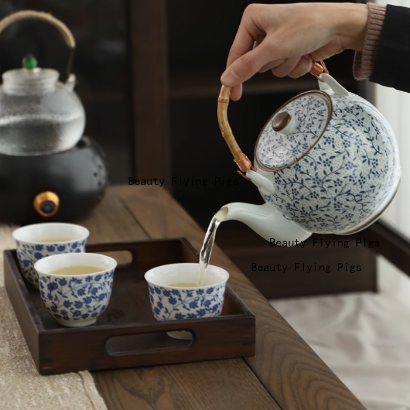 1100ml ceramic teapot Ceramic  - огляд і ціна Home Decor Modern Organic