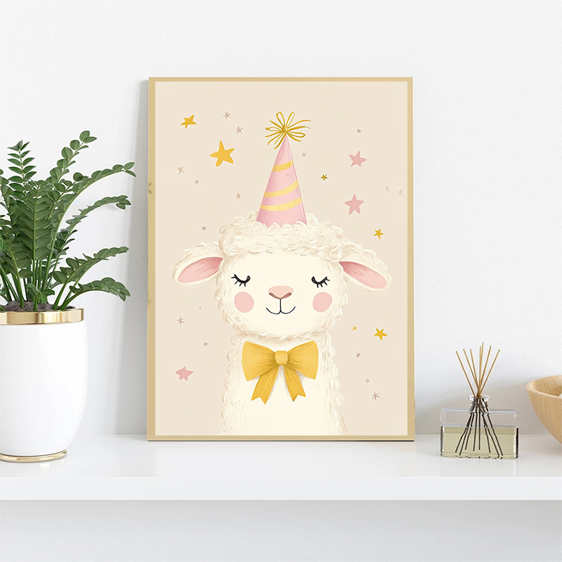 Cute Watercolor Unicorn Mermai - огляд і ціна Watercolor Poster Print