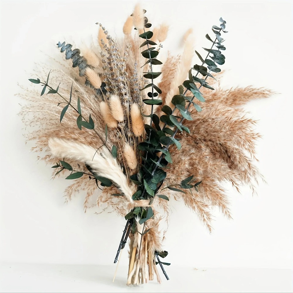80Pieces Natural Dried Flowers - огляд і ціна Dried Flower Bouquet