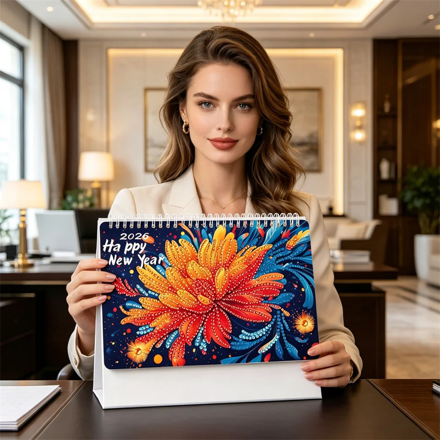 2026 desk Calendar Diamond Pai - огляд і ціна Home Decor Kit