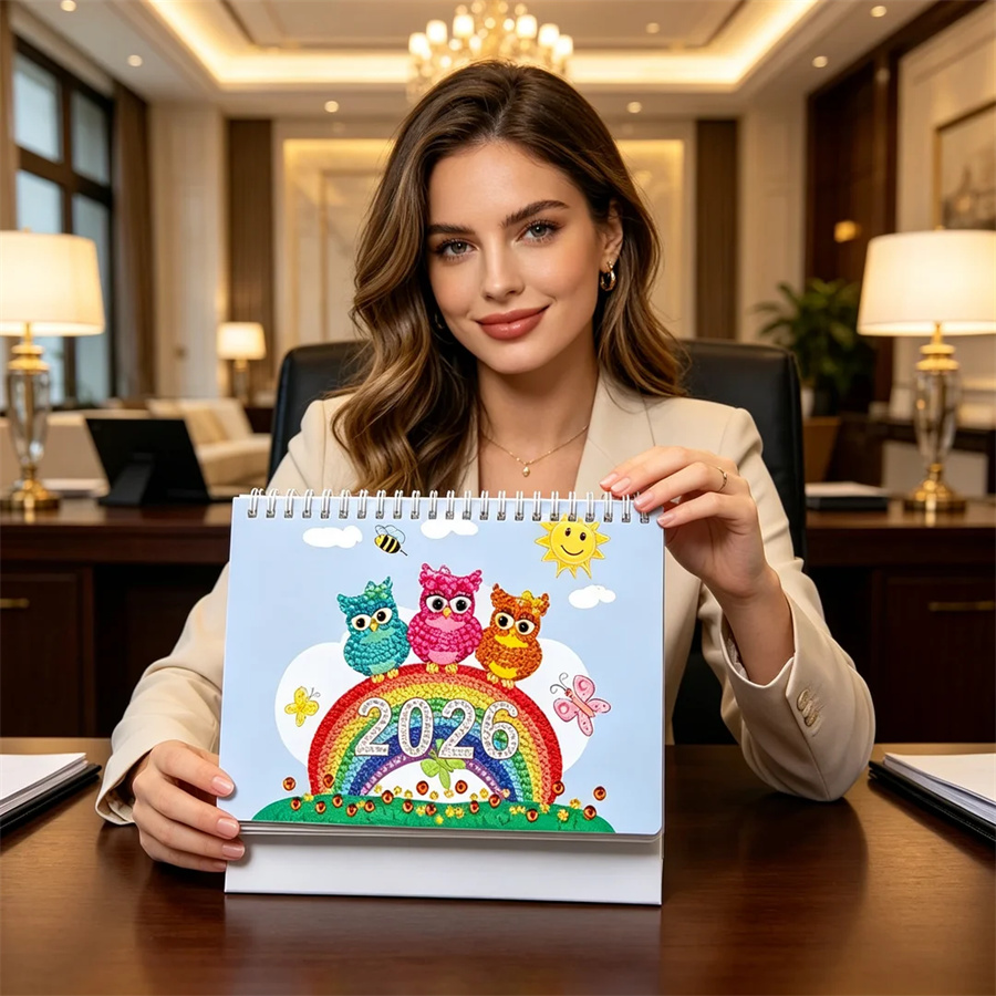 2026 desk Calendar Diamond Pai - огляд і ціна Home Decor Kit