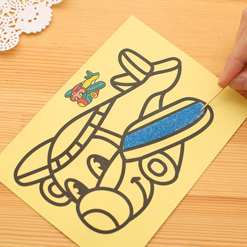 10pcs DIY Sand Painting Toy Se - огляд і ціна Sand Art Picture