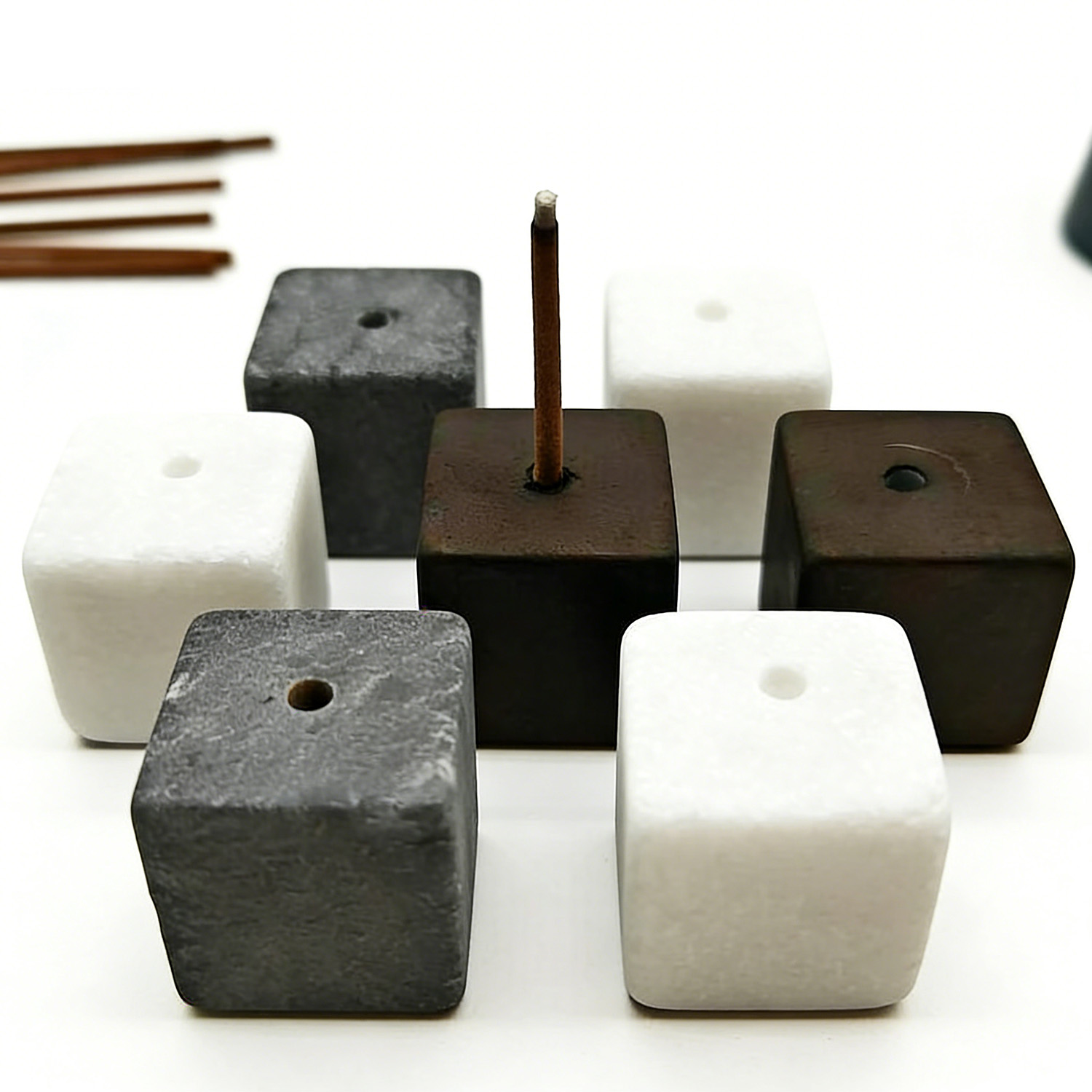 2pcs Natural Stone Incense Sti - огляд і ціна Incense Stick Holder