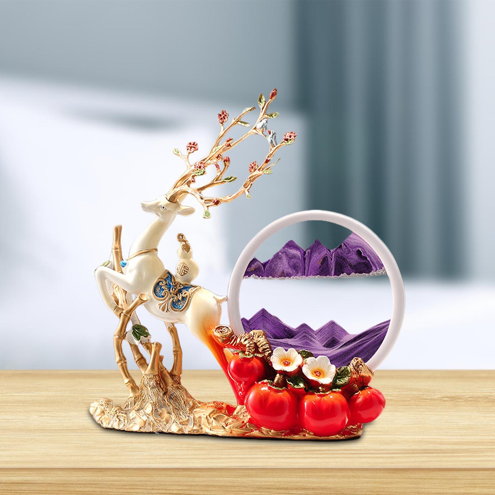 Decor Deer Figurine Resin Orna - огляд і ціна Sand Art Picture