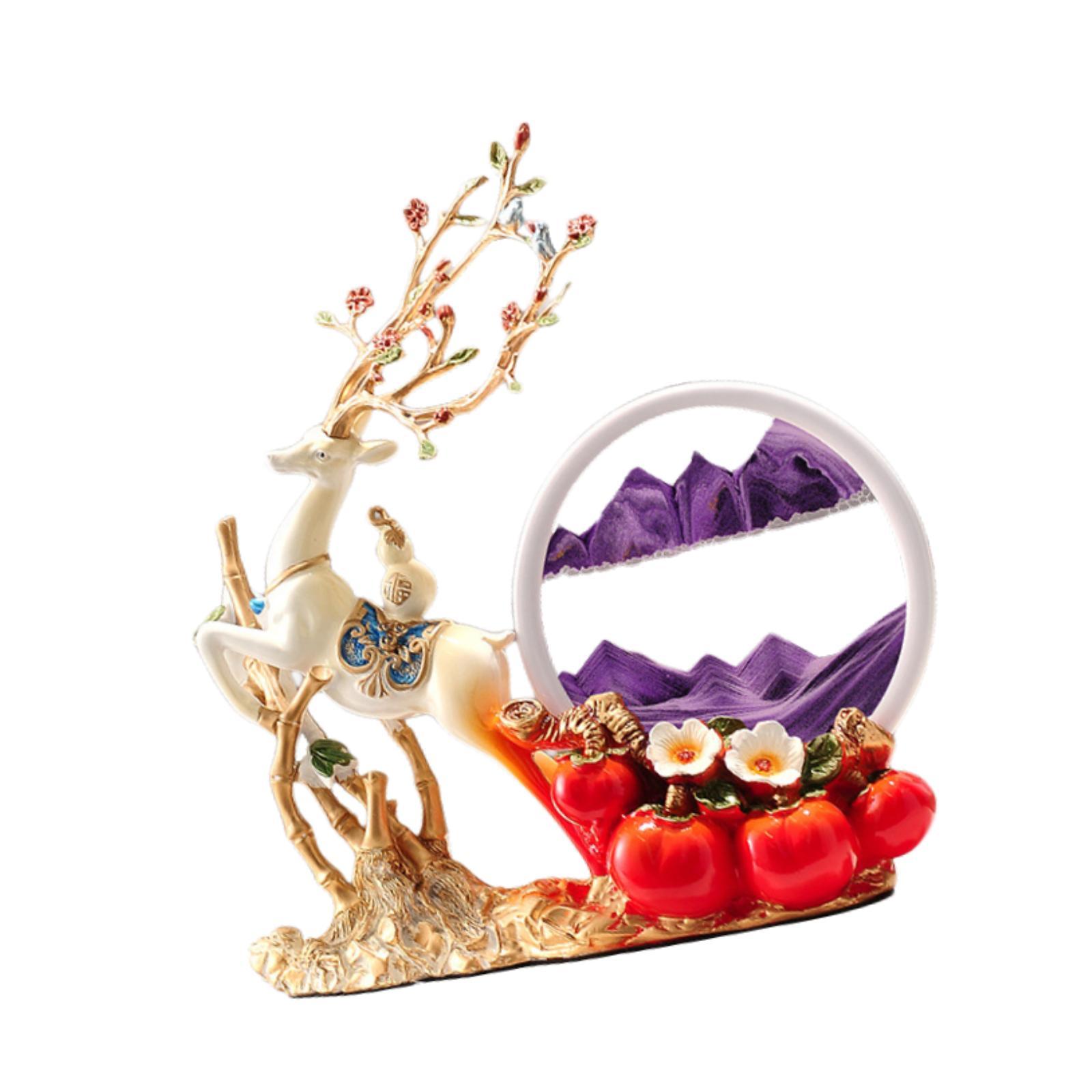 Decor Deer Figurine Resin Orna - огляд і ціна Sand Art Picture
