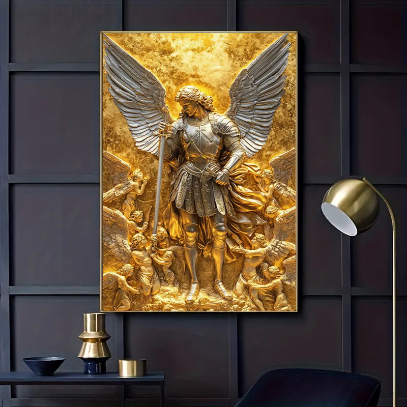 Archangel Michael Gold Angel S - огляд і ціна Home Decor Unique Items