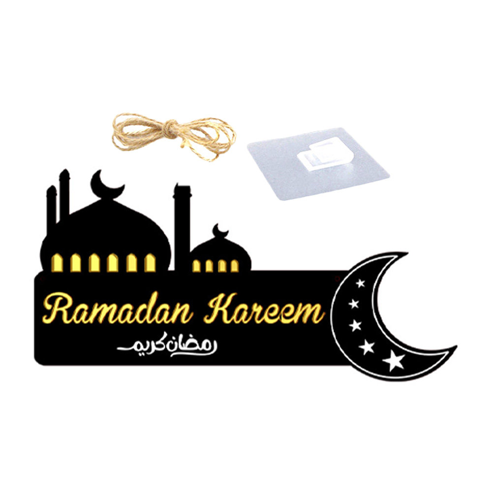 Eid Ramadan Wooden Hanging Pla - огляд і ціна Home Decor Ramadan