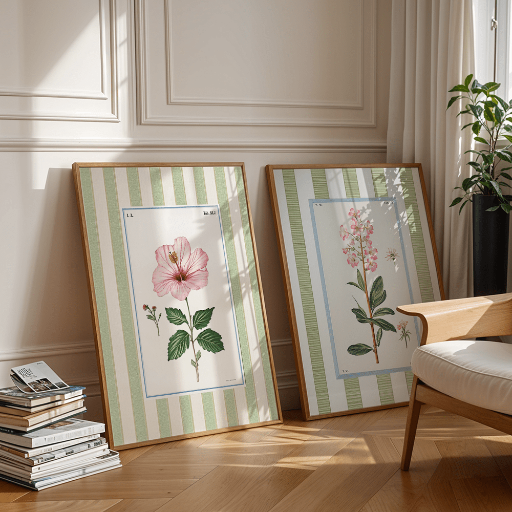 2pcs/set Rustic Sage Green Flo - огляд і ціна Home Decor Unique Items