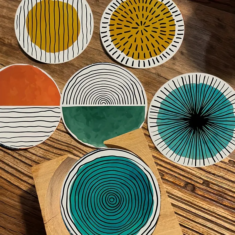 6 Pieces/Set of Circular Patte - огляд і ціна Home Decor Kit