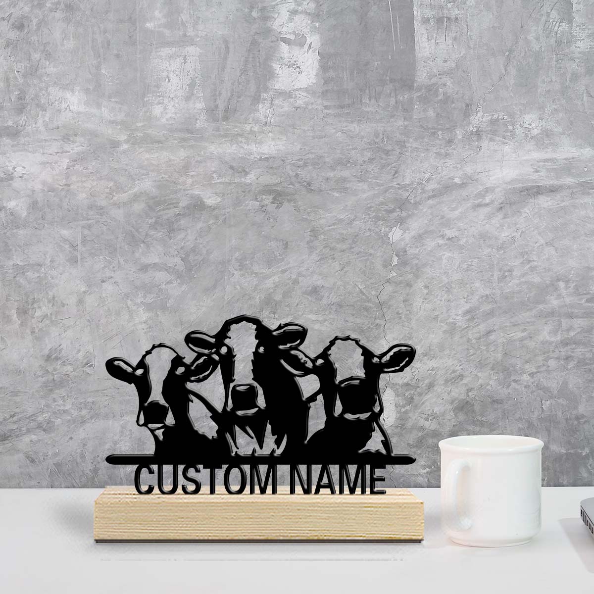 1pc Personalized Iron Desktop  - огляд і ціна Home Decor Names