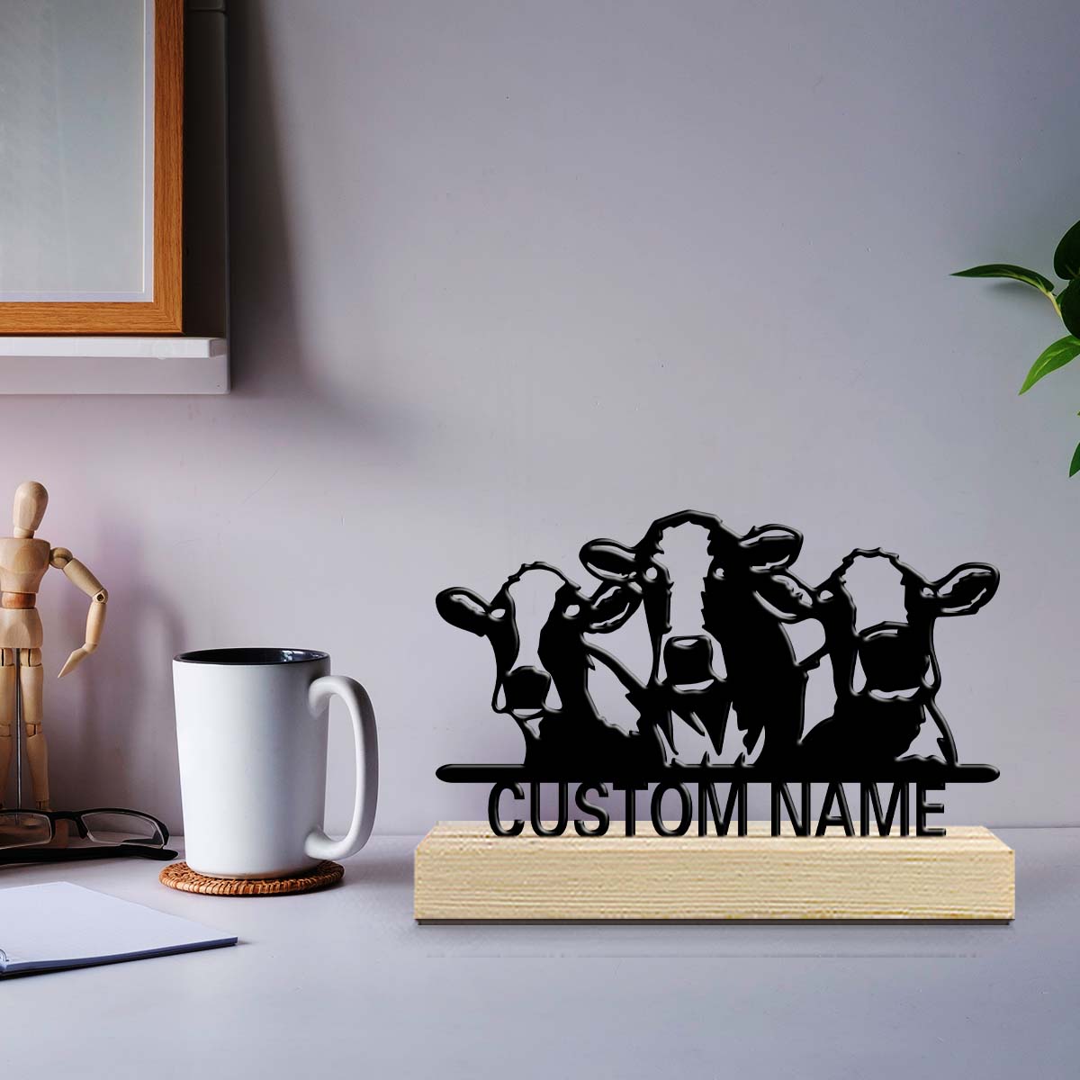 1pc Personalized Iron Desktop  - огляд і ціна Home Decor Names